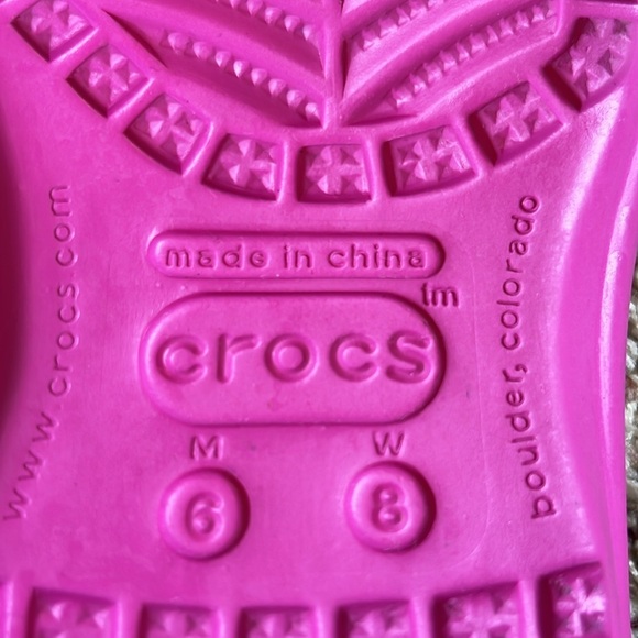 CROCS Scutes Slip On Sandals Women’s Size 8 NWT - Picture 6 of 6